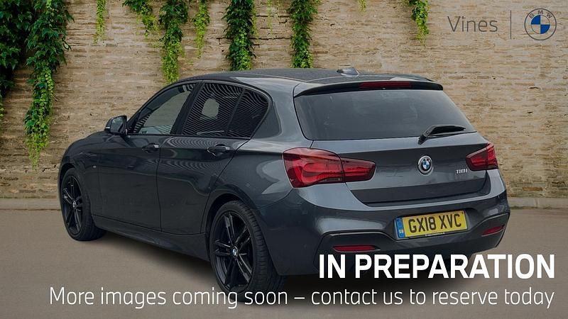 Used BMW 118 M Sport 134 HP (98 kW) 2018 Grey Hatchback