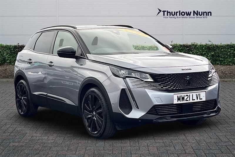 Grey Used 2021 Peugeot 3008 GTi Hatchback | £14,799 (Fair price) - Image 1/4