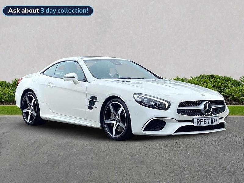White Used 2017 Mercedes SL400 AMG line Cabriolet | £30,097 - Image 1/4