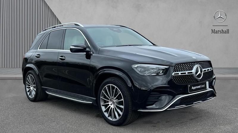 Used Mercedes GLE450 AMG AMG line 367 HP (269 kW) 2024 Obsidian black metallic SUV