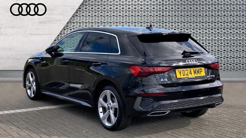 Used Audi A3 e-tron S-Line 204 HP (150 kW) 2024 Black Hatchback