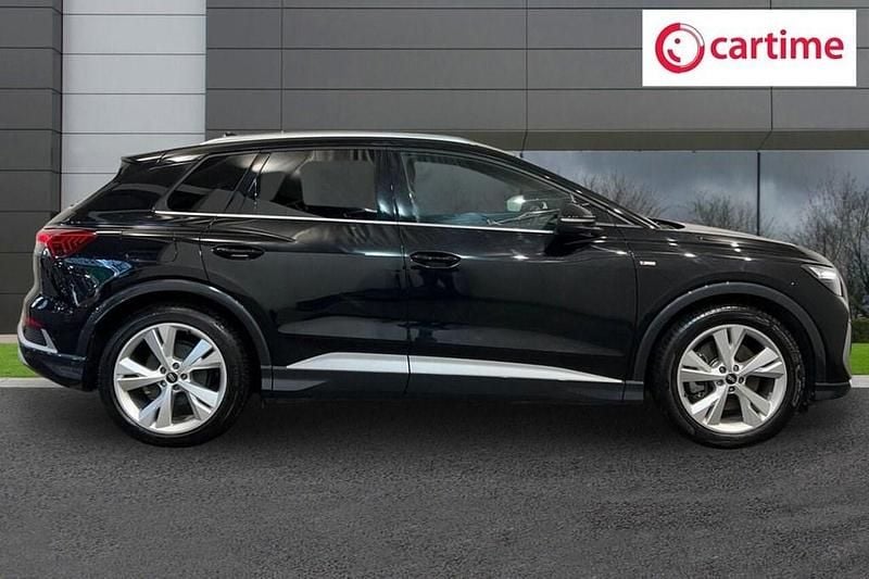Used Audi Q4 e-tron S-Line 150 kW (204 HP) 2023 Black SUV