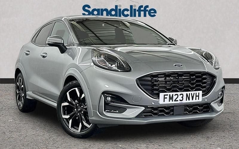 Silver Used 2023 Ford Puma Gen-E ST-Line X Hatchback | £17,402 (Fair price) - Image 1/4