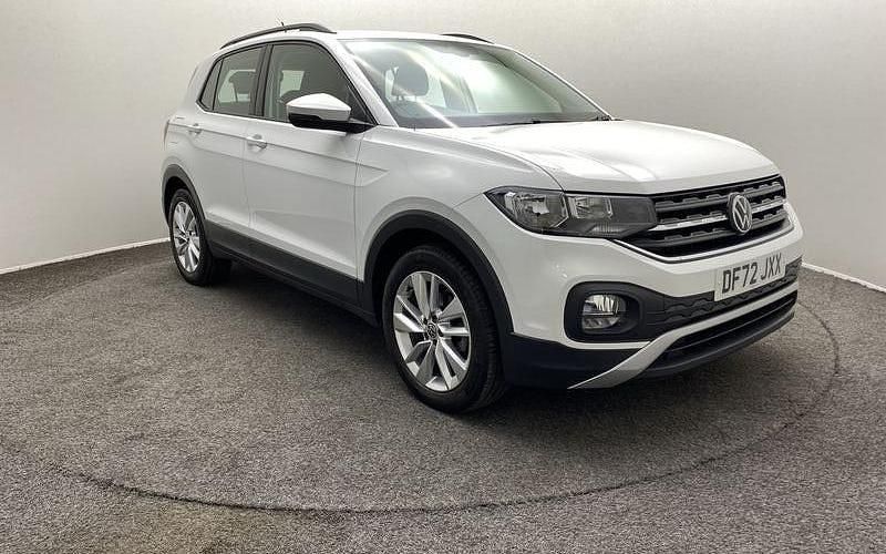White Used 2022 VW T-Cross SE SUV | £15,000 (Fair price) - Image 1/4
