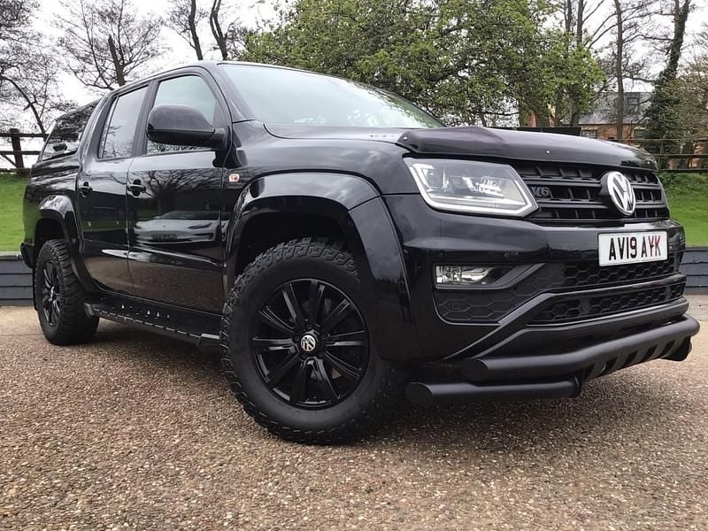 Used VW Amarok Highline 2019 Black Pickup