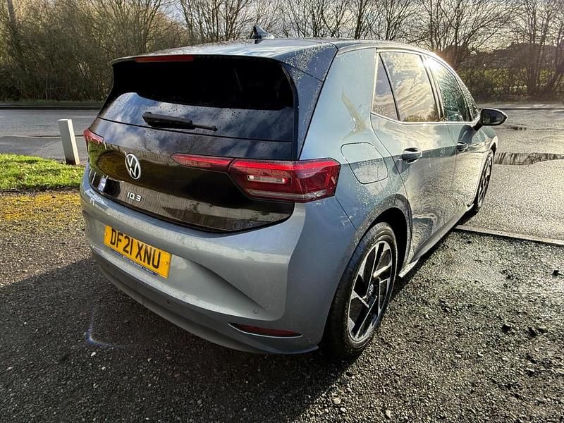 Used VW ID.3 Pro Performance 150 kW (204 HP) 2021 Blue Hatchback