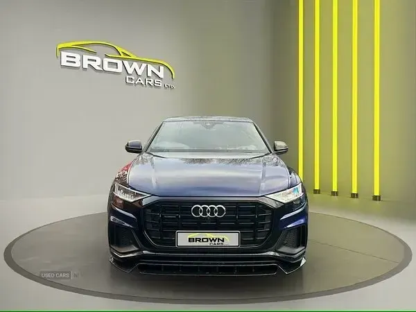 Used Audi Q8 Black Edition 286 HP (210 kW) 2022 Blue SUV