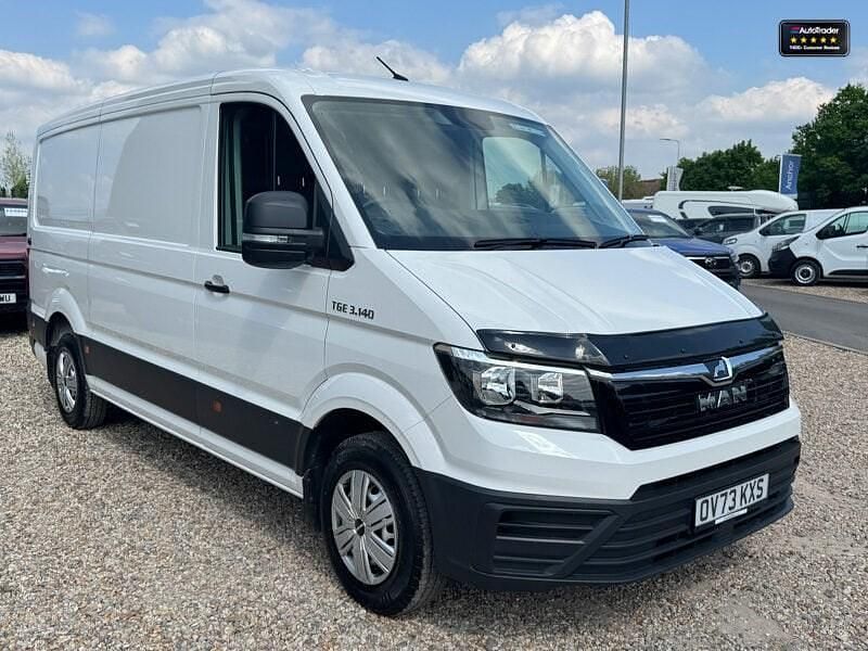 Used MAN TGE 140 HP (102 kW) 2023 White Van