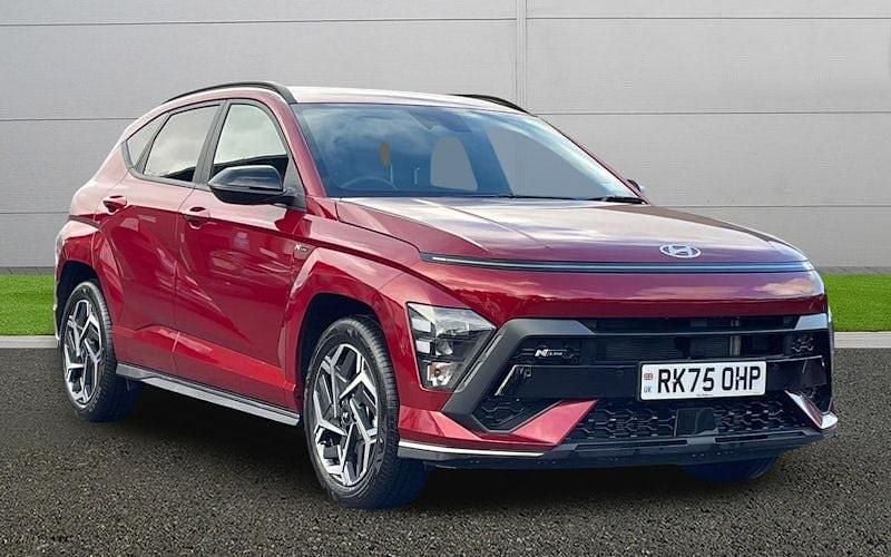 Used Hyundai Kona N Line 137 HP (100 kW) 2025 Red SUV
