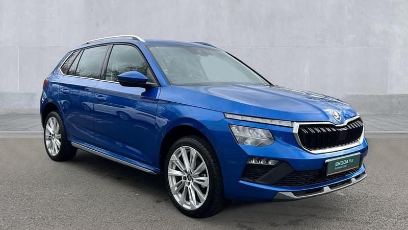 Used Skoda Kamiq SE L 150 HP (110 kW) 2025 Race blue metallic SUV