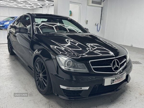 Black Used 2012 Mercedes C63 AMG Coupe | £22,950 (A bit pricey) - Image 1/4