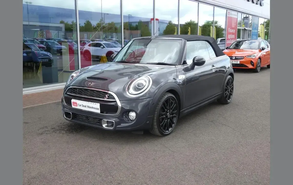 Begagnad Mini Cooper S Cabriolet Exclusive 188 HK (138 kW) 2019 Grå Cab