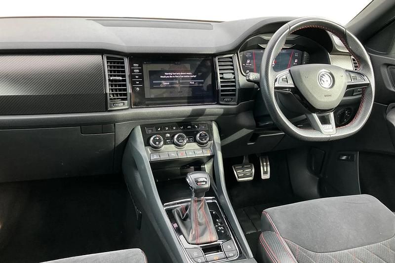 Used Skoda Kodiaq vRS 239 HP (175 kW) 2019 Blue SUV
