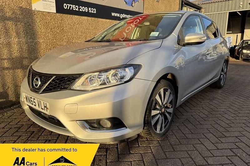 Silver Used 2015 Nissan Pulsar N-TEC Hatchback | £3,495 (Fair price) - Image 1/1