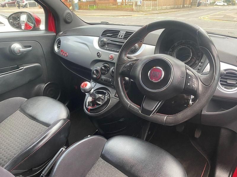 Used Fiat 500 S 69 HP (50 kW) 2014 Red Hatchback