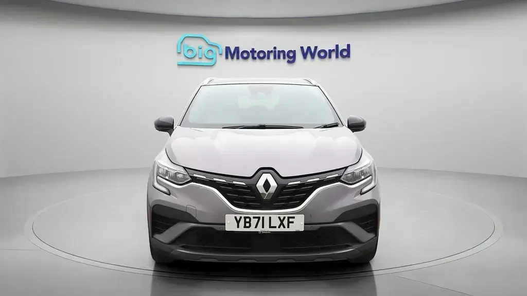 Usado Renault Captur RS Line 140 HP (102 kW) 2022 Cinzento SUV