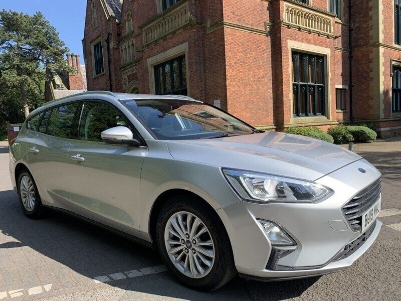 Silver Used 2019 Ford Focus Titanium Estate | £8,432 (Fair price) - Image 1/4