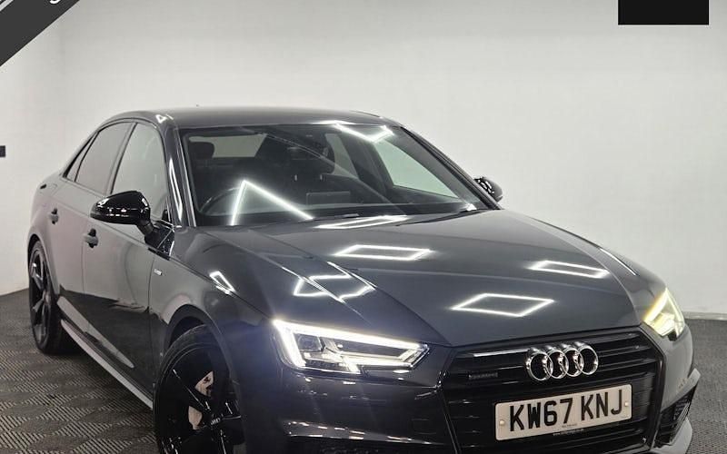 Used Audi A4 Black Edition 190 HP (139 kW) 2018 Grey Sedan