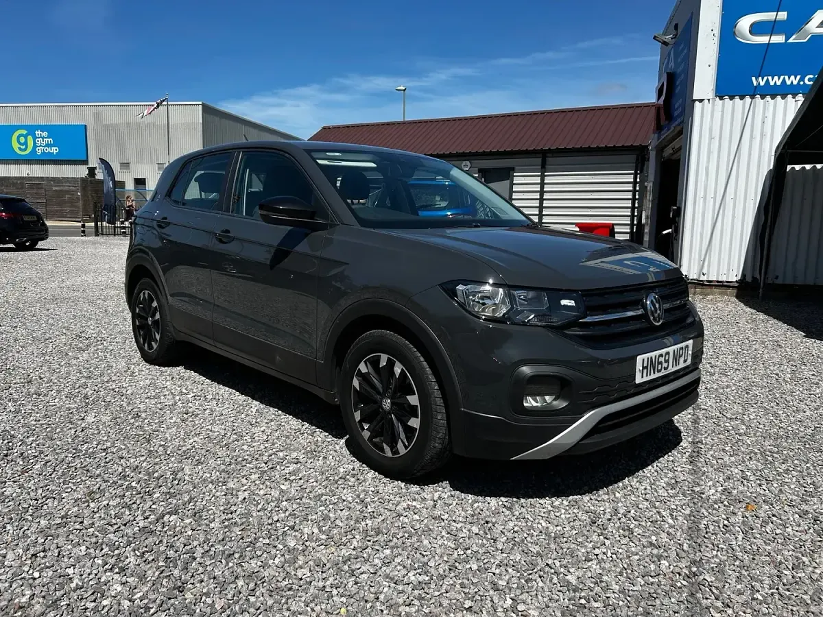 Used VW T-Cross S 95 HP (69 kW) 2019 Grey SUV