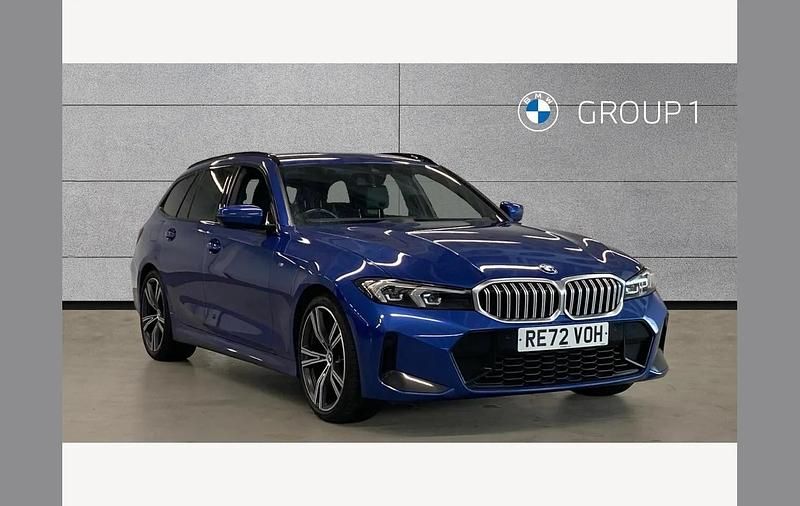 Used BMW 320 M Sport 192 HP (141 kW) 2022 Blue Estate