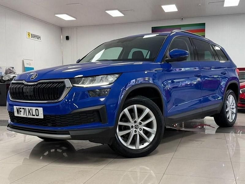 Used Skoda Kodiaq SE 150 HP (110 kW) 2021 Blue SUV