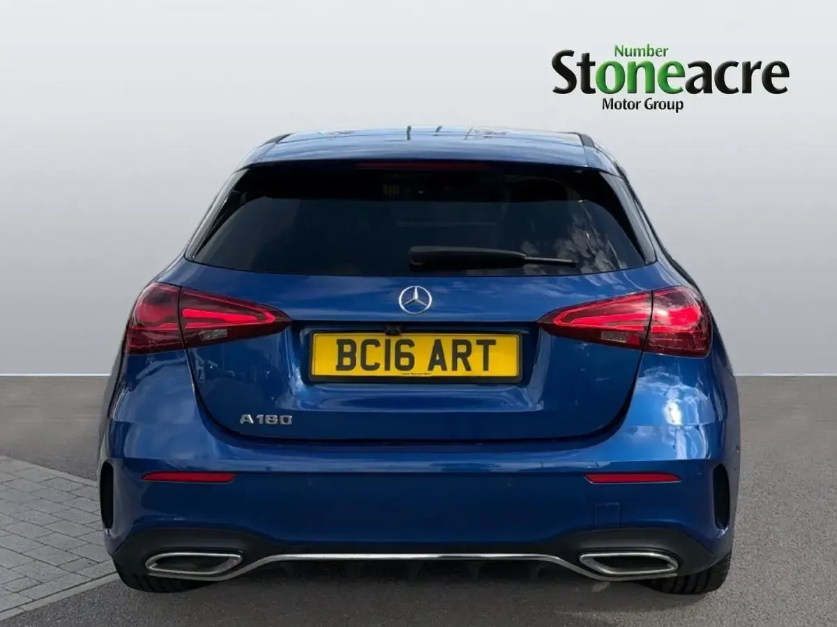 Used Mercedes A180 Executive 136 HP (100 kW) 2024 Blue Hatchback