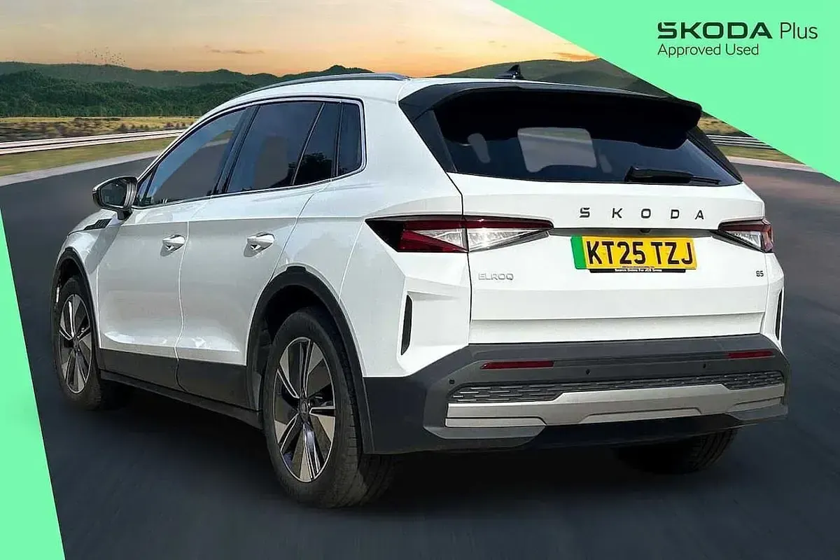 Used Skoda Elroq 154 kW (210 HP) 2025 Moon white metallic SUV