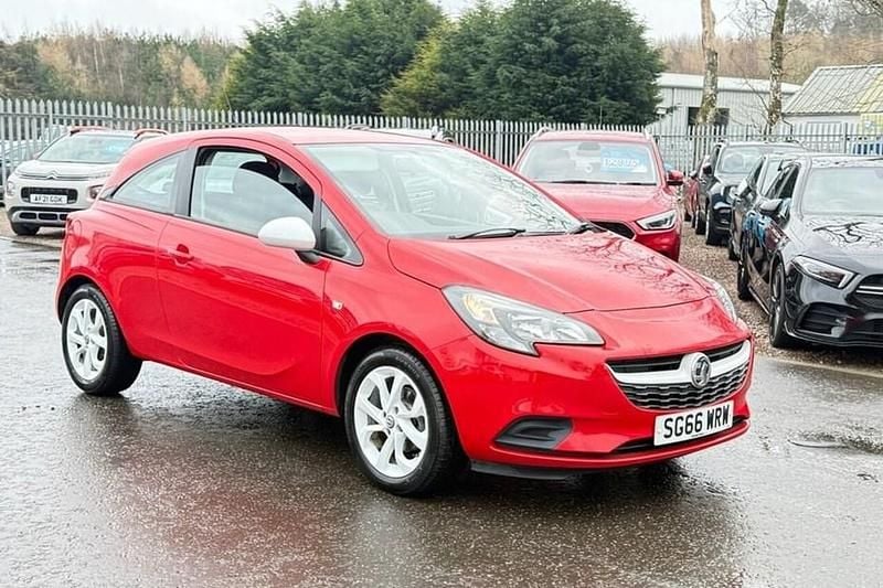 Used Vauxhall Corsa 75 HP (55 kW) 2016 Red Hatchback