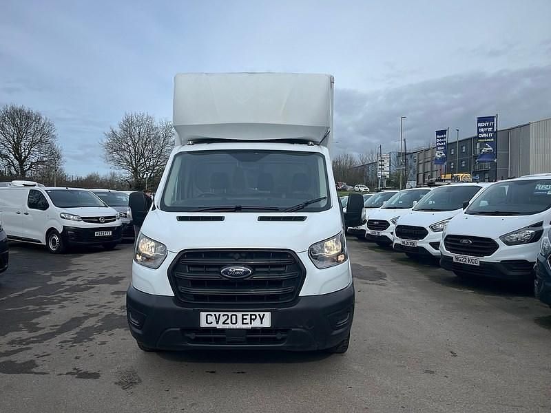 Used Ford Transit 130 HP (95 kW) 2020 White Cabriolet