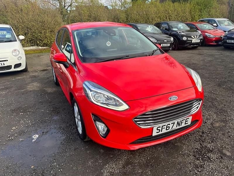 Used Ford Fiesta Zetec 2016 Red Hatchback