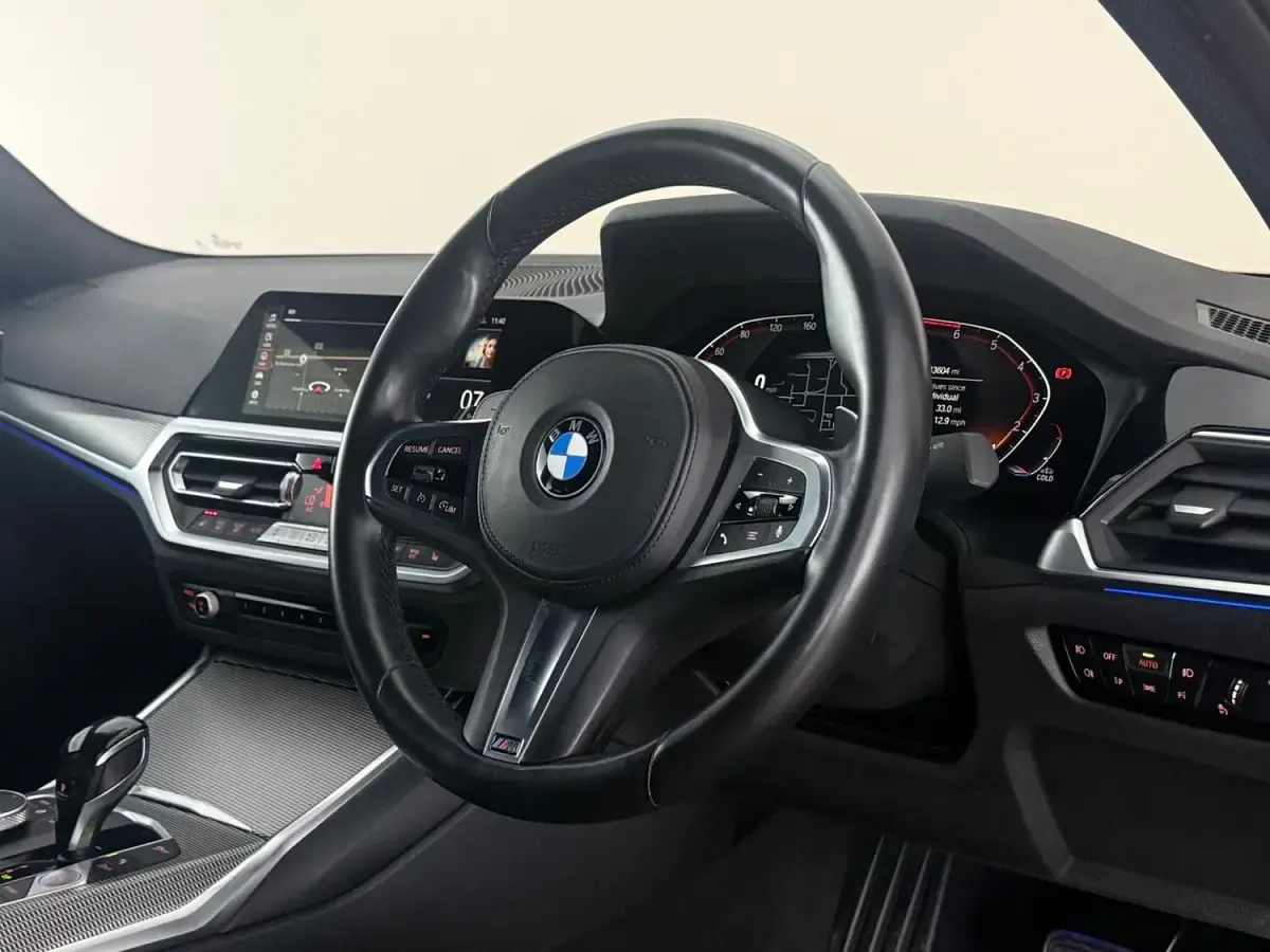 Used BMW 320 M Sport 184 HP (135 kW) 2021 Blue Sedan