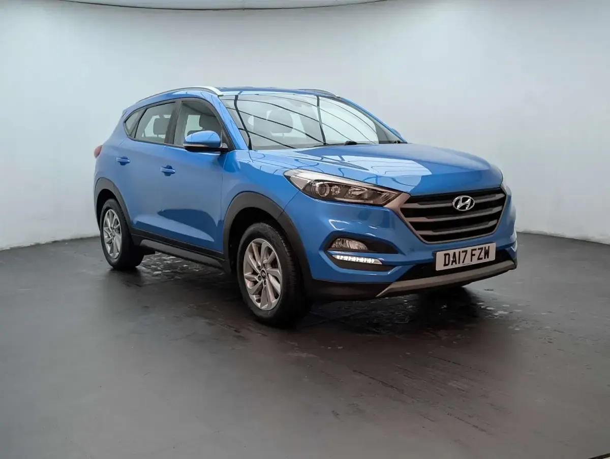 Używany Hyundai Tucson SE 177 KM (130 kW) 2017 Niebieski SUV