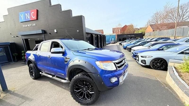 Used Ford Ranger Limited 2013 Blue Pickup
