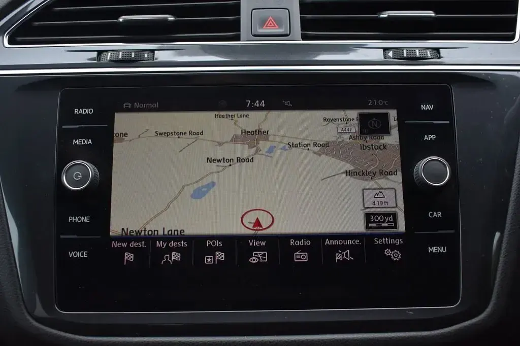 Used VW Tiguan Allspace Match 150 HP (110 kW) 2020 Black SUV