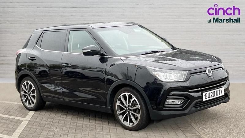 Used Ssangyong (KGM) Tivoli 128 HP (94 kW) 2020 Black SUV