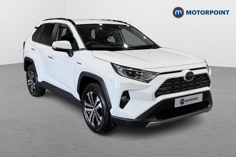 Used Toyota RAV4 Hybrid 2020 White SUV