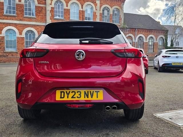 Used Vauxhall Corsa S 130 HP (95 kW) 2023 Red Hatchback