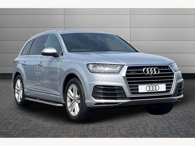 Silver Used 2016 Audi Q7 S-Line SUV | £23,495 (Expensive) - Image 1/4