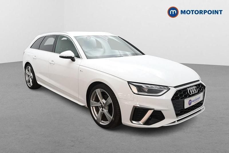 Used Audi A4 S-Line 2023 White Estate