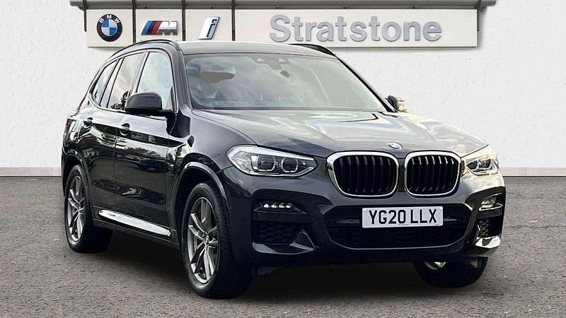Grey Used 2020 BMW X3 M Sport SUV | £27,999 (Good price) - Image 1/3