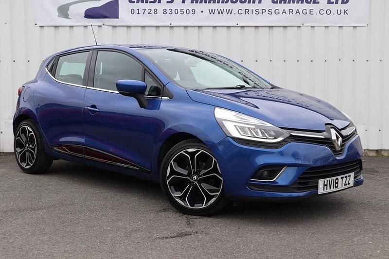 Used Renault Clio IV Dynamique 120 HP (88 kW) 2018 Blue Hatchback