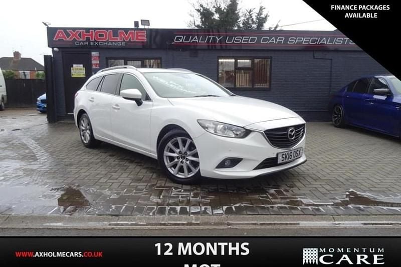 White Used 2016 Mazda 6 Estate | £4,495 (Super price) - Image 1/1