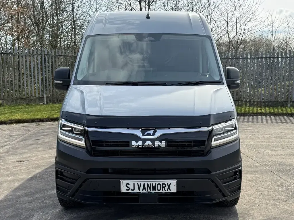 New MAN TGE 2026 Silver Van