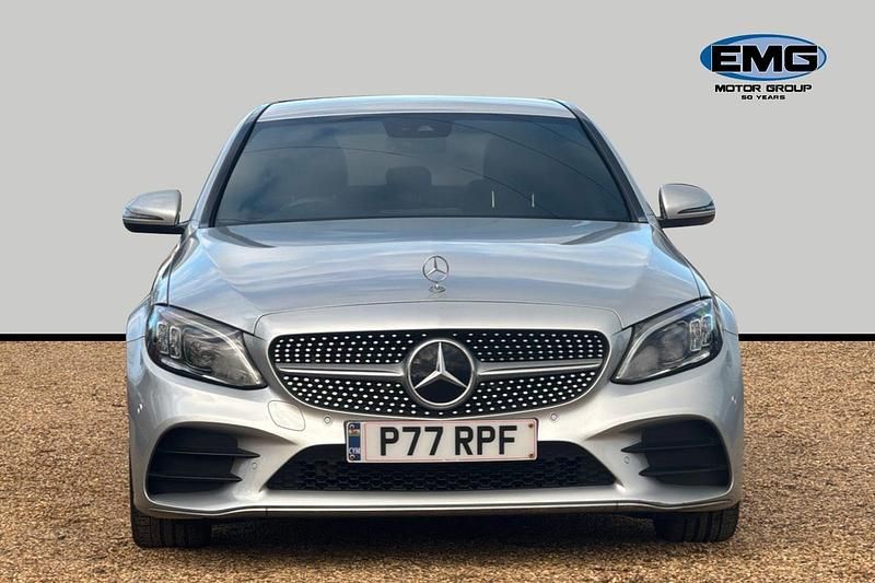 Used Mercedes C200 AMG Line Premium 198 HP (145 kW) 2020 Silver Sedan