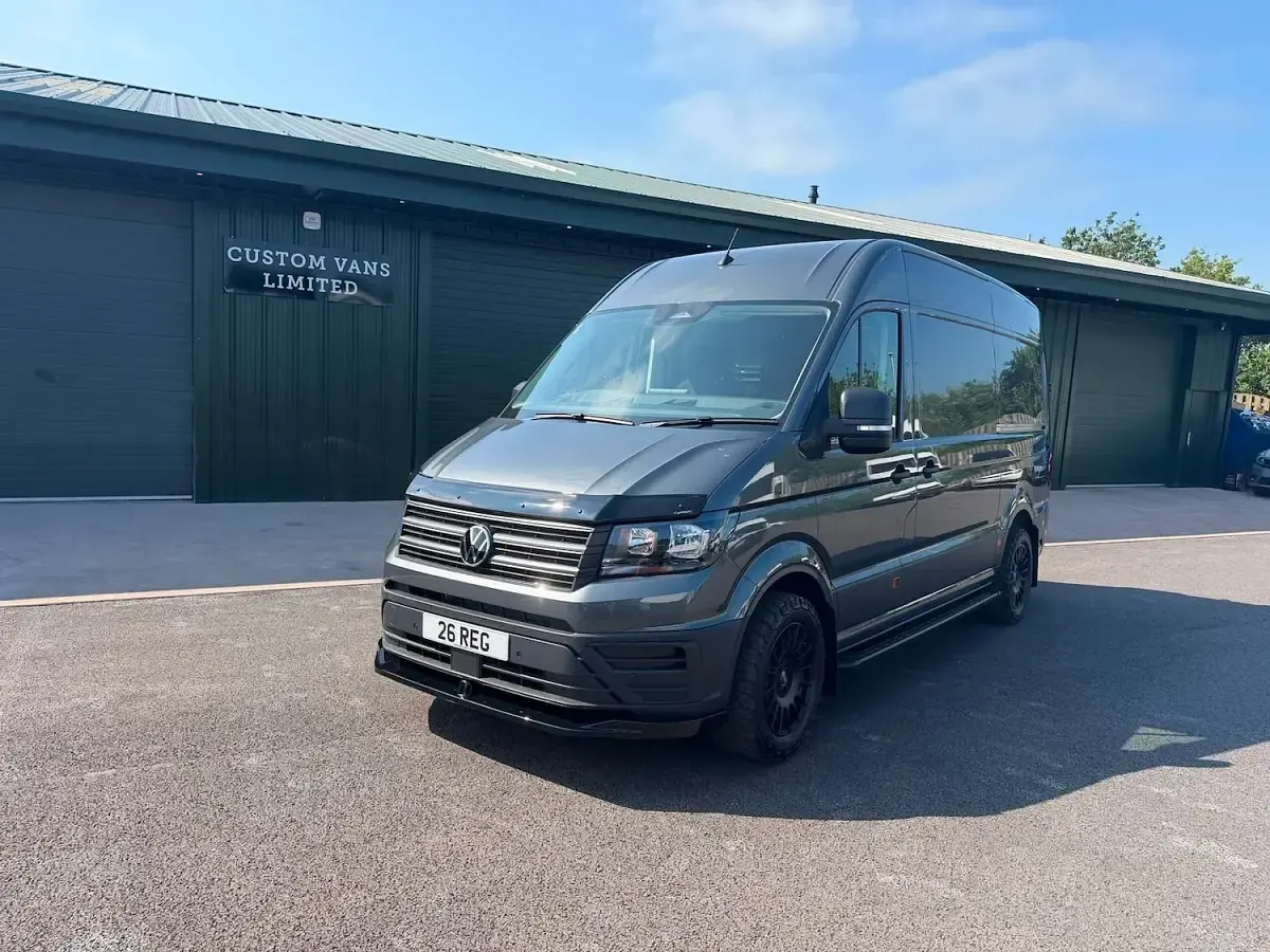 New VW Crafter 140 HP (102 kW) 2026 Grey Van