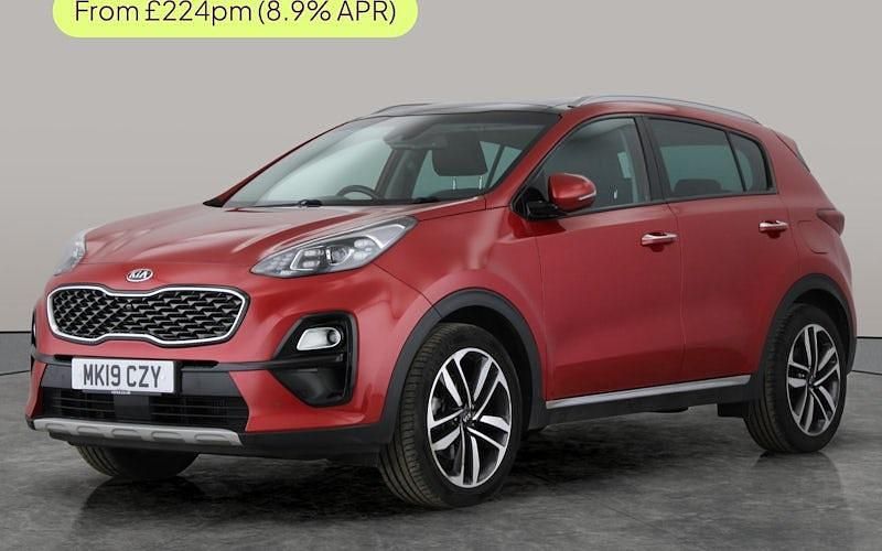 Used Kia Sportage 177 HP (130 kW) 2019 Red SUV