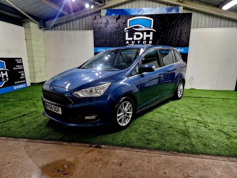 Used Ford Grand C-Max Zetec 150 HP (110 kW) 2019 Blue MPV