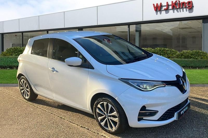 White Used 2020 Renault Zoe GT-Line Hatchback | £8,090 (Fair price) - Image 1/3