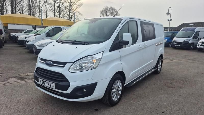 Used Ford Transit Custom Limited 130 HP (95 kW) 2017 White Van