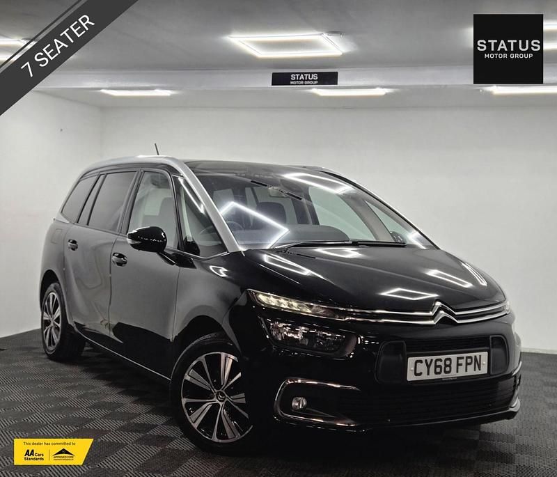 Black Used 2019 Citroën Grand C4 Picasso Feel MPV | £9,995 (Good price) - Image 1/4